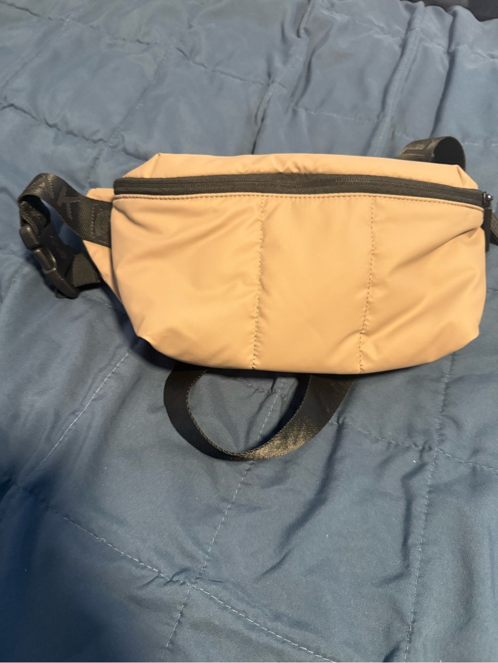 Calpak Beige/ chocolate Crossbody Belt Bag